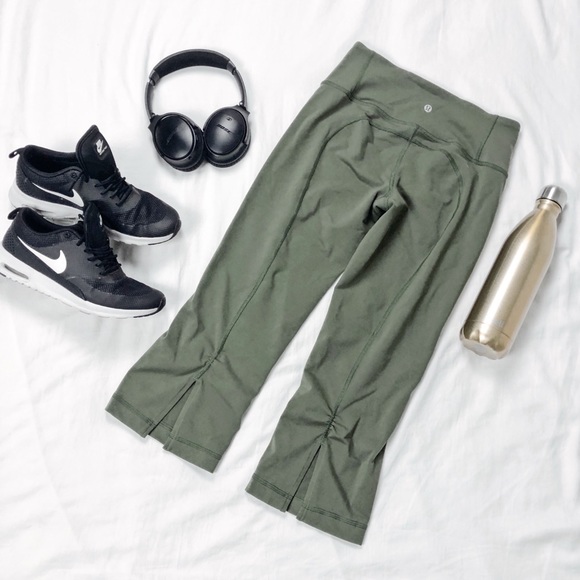 Lululemon Notched Crop Legging - Picture 1 of 5